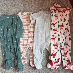 Boys Footed One-Piece Pajamas